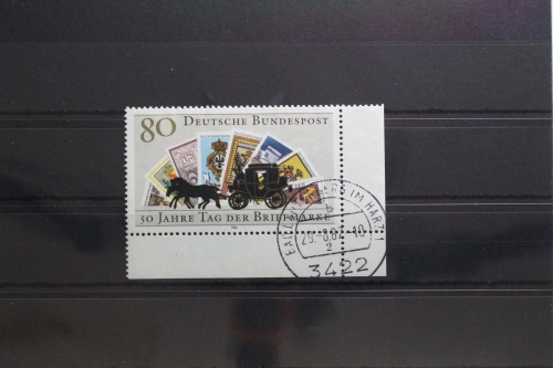 BRD 1300 gestempelt als Eckrand mit Formnummer 2 #UD158