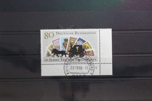 BRD 1300 gestempelt als Eckrand mit Formnummer 2 #UD157
