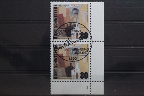 BRD 1326 gestempelt als Eckrand mit Formnummer 2 #UD360