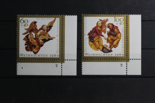 BRD 1442-1443 postfrisch als Eckrand mit Formnummer 2 #UA834