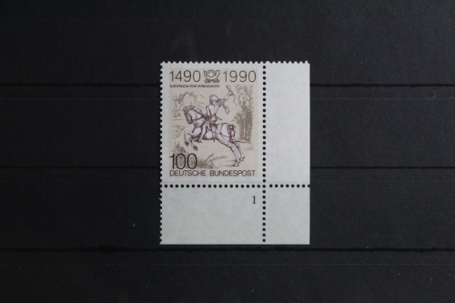 BRD 1445 postfrisch als Eckrand mit Formnummer 1 #UA786