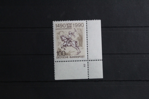 BRD 1445 postfrisch als Eckrand mit Formnummer 2 #UA791
