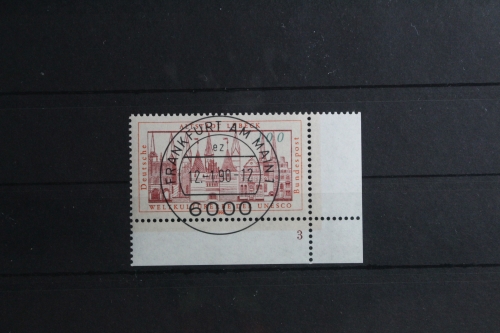 BRD 1447 gestempelt als Eckrand mit Formnummer 3 #UA808