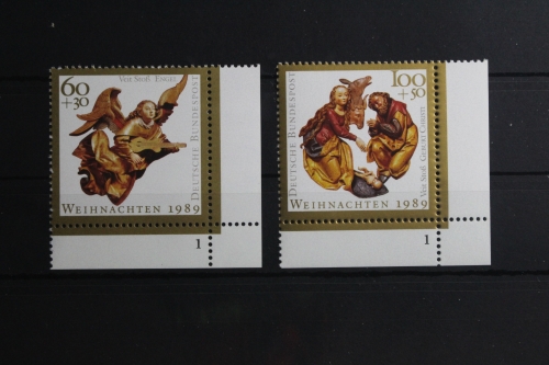 BRD 1442-1443 postfrisch als Eckrand mit Formnummer 1 #UA826