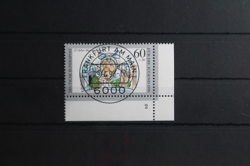 BRD 1455 gestempelt als Eckrand mit Formnummer 2 #UA865