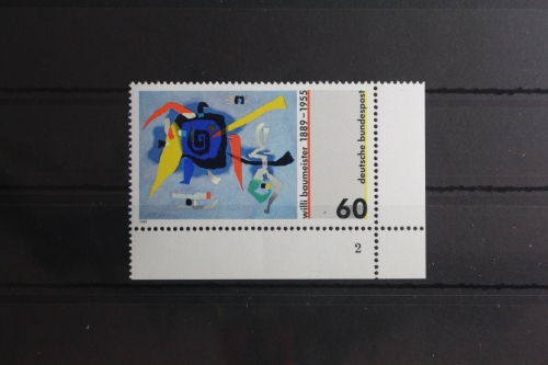 BRD 1403 postfrisch als Eckrand mit Formnummer 2 #UE543
