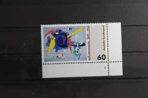 BRD 1403 postfrisch als Eckrand mit Formnummer 1 #UE527