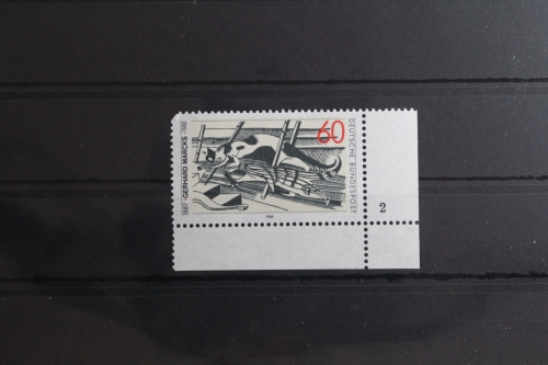 BRD 1410 postfrisch als Eckrand mit Formnummer 2 #UE573