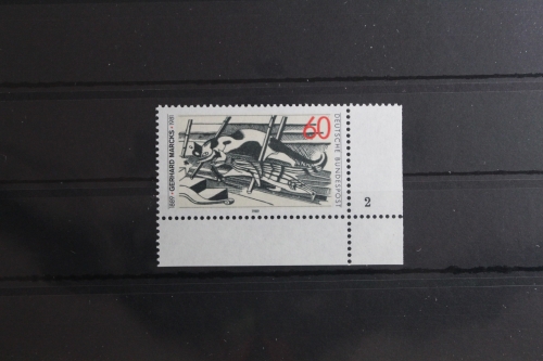 BRD 1410 postfrisch als Eckrand mit Formnummer 2 #UE572
