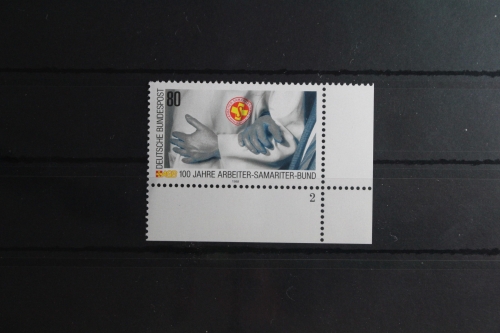 BRD 1394 postfrisch als Eckrand mit Formnummer 2 #UE500