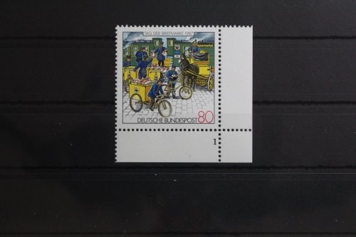 BRD 1337 postfrisch als Eckrand mit Formnummer 1 #UD475