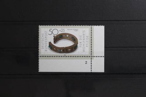 BRD 1333 postfrisch als Eckrand mit Formnummer 2 #UD419