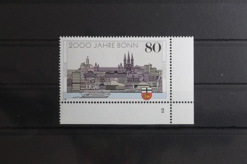 BRD 1402 postfrisch als Eckrand mit Formnummer 2 #UE558