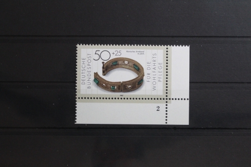 BRD 1333 postfrisch als Eckrand mit Formnummer 2 #UD418