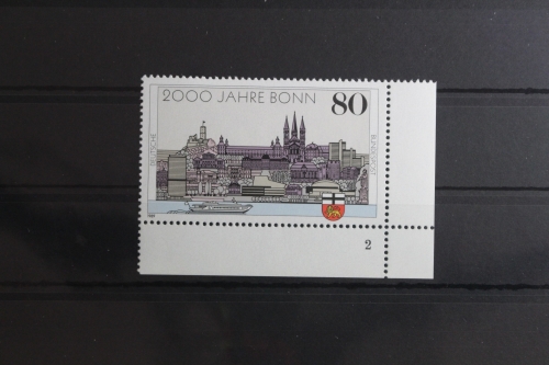 BRD 1402 postfrisch als Eckrand mit Formnummer 2 #UE556