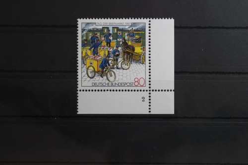 BRD 1337 postfrisch als Eckrand mit Formnummer 2 #UD468