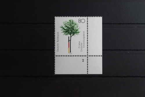 BRD 1373 postfrisch als Eckrand mit Formnummer 2 #UE043
