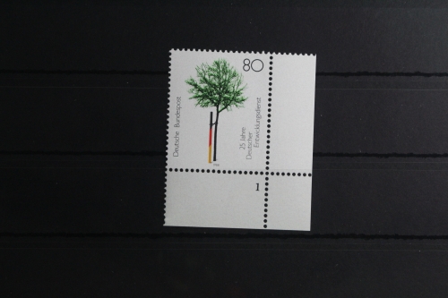 BRD 1373 postfrisch als Eckrand mit Formnummer 1 #UE052