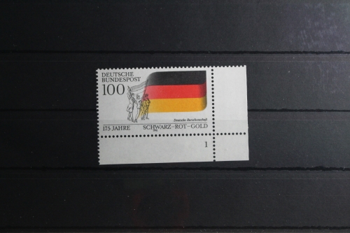 BRD 1463 postfrisch als Eckrand mit Formnummer 1 #UE692