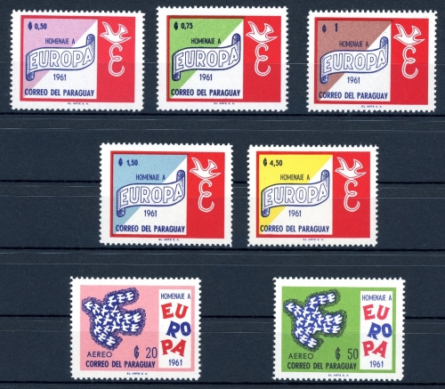 Paraguay 986-92 postfrisch