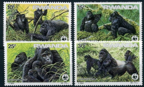 Ruanda 1292-1295 postfrisch
