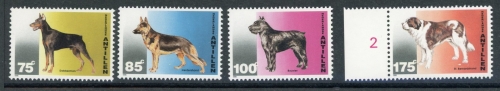 niederl. Antillen 829-32 postfrisch Hunde #IA187
