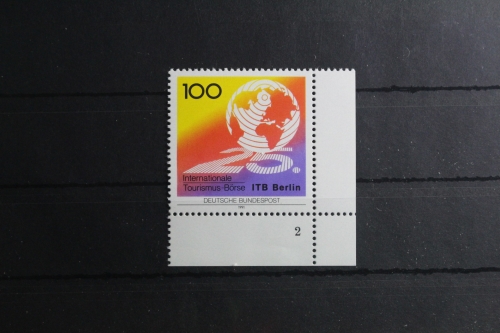 BRD 1495 postfrisch als Eckrand mit Formnummer 2 #UE899