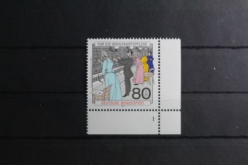 BRD 1475 postfrisch als Eckrand mit Formnummer 1 #UE813