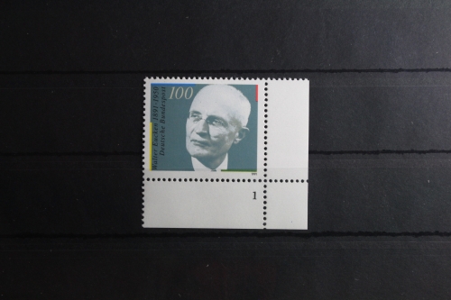 BRD 1494 postfrisch als Eckrand mit Formnummer 1 #UE912