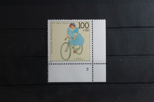 BRD 1500 postfrisch als Eckrand mit Formnummer 2 #UC675