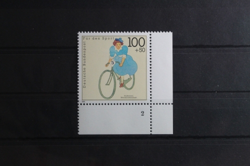 BRD 1500 postfrisch als Eckrand mit Formnummer 2 #UC678