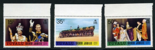 Tuvalu 43-45 postfrisch
