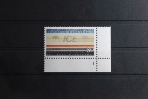 BRD 1530 postfrisch als Eckrand mit Formnummer 1 #UC842