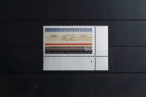 BRD 1530 postfrisch als Eckrand mit Formnummer 1 #UC843