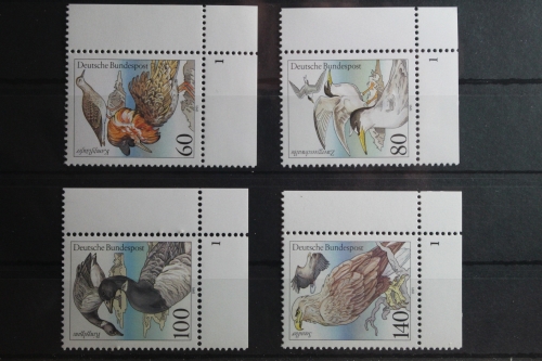 BRD 1539-1542 postfrisch als Eckrand mit Formnummer 1 #UC796