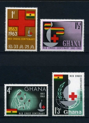 Ghana 145-148 postfrisch