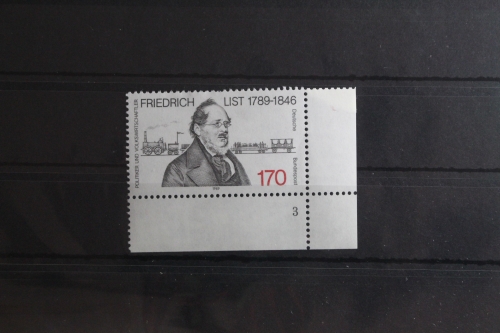 BRD 1429 postfrisch als Eckrand mit Formnummer 3 #UF745