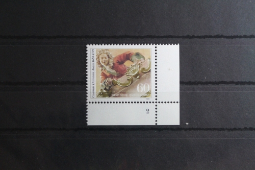 BRD 1420 postfrisch als Eckrand mit Formnummer 2 #UF675
