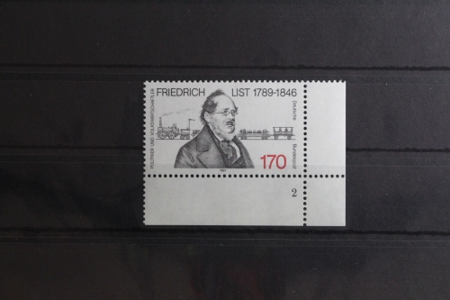 BRD 1429 postfrisch als Eckrand mit Formnummer 2 #UF739