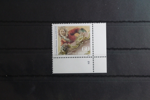 BRD 1420 postfrisch als Eckrand mit Formnummer 2 #UF679