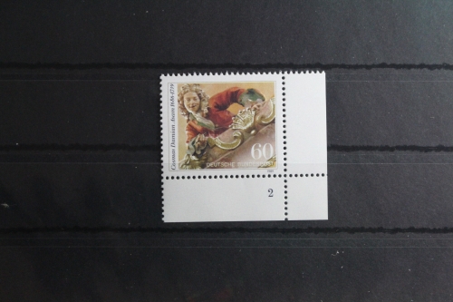 BRD 1420 postfrisch als Eckrand mit Formnummer 2 #UF677