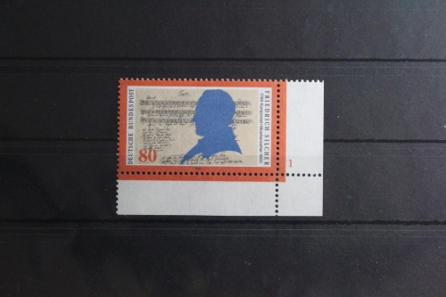 BRD 1425 postfrisch als Eckrand mit Formnummer 1 #UF706