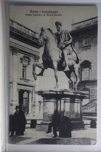 AK Rom Statua di Marco Aurelia ungebraucht #PH949