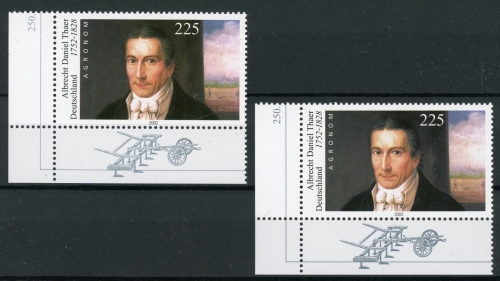 Bund 2255 I+II postfrisch Eckrand unten links #HX367