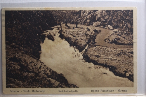 AK Mostar Radobolja-Quelle gebraucht #PH995