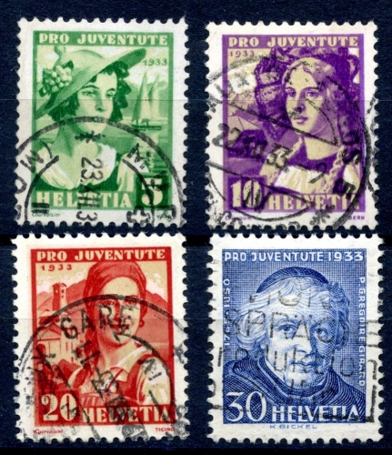 Schweiz 266-269 gestempelt #IA005