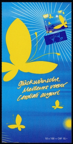 Schweiz Markenheftchen 0-142 Ersttagssonderstempel #IA048