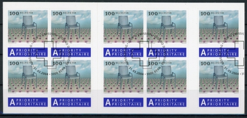 Schweiz Markenheftchen 0-137 Design Ersttagssonderstempel #IA050