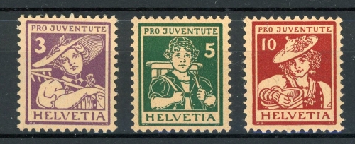 Schweiz 130-132 postfrisch