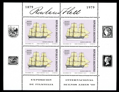 Argentinien Kleinbogen 1407 postfrisch Segelschiffe #IS505